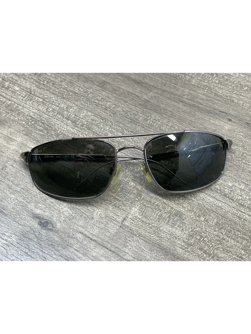 REVO 3060 080/J7 SILVER GREY GRADIENT DESIGNER SUNGLASSES 59-18-125 *READ